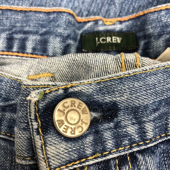 J. Crew Destroyed Bootleg Jeans 6 Short - Picture 7 of 7